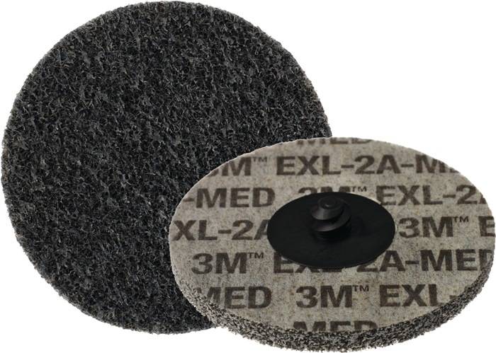 Vlieskompaktscheibe Scotch Brite™ XL-DR D.50,8mm fine grau 22100min-¹ 3M