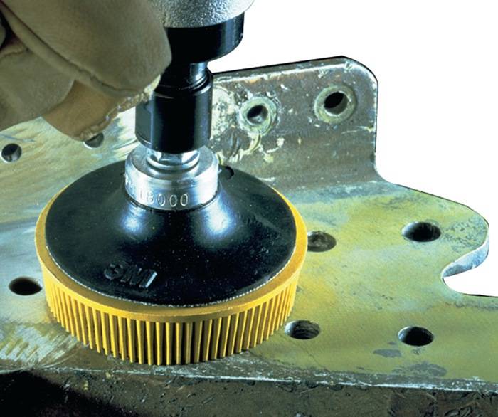 Bürstenscheibe RD-ZB D.76,2mm K.120 weiß 18000min-¹ 3M