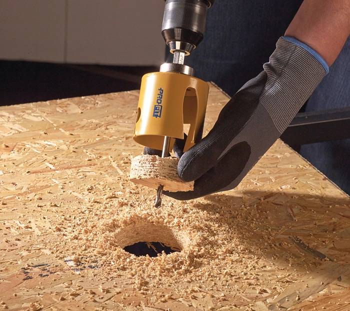 Lochsägensatz Multi Purpose 8-tlg.25-80mm Schnitt-T.52mm HM-bestückt PROFIT