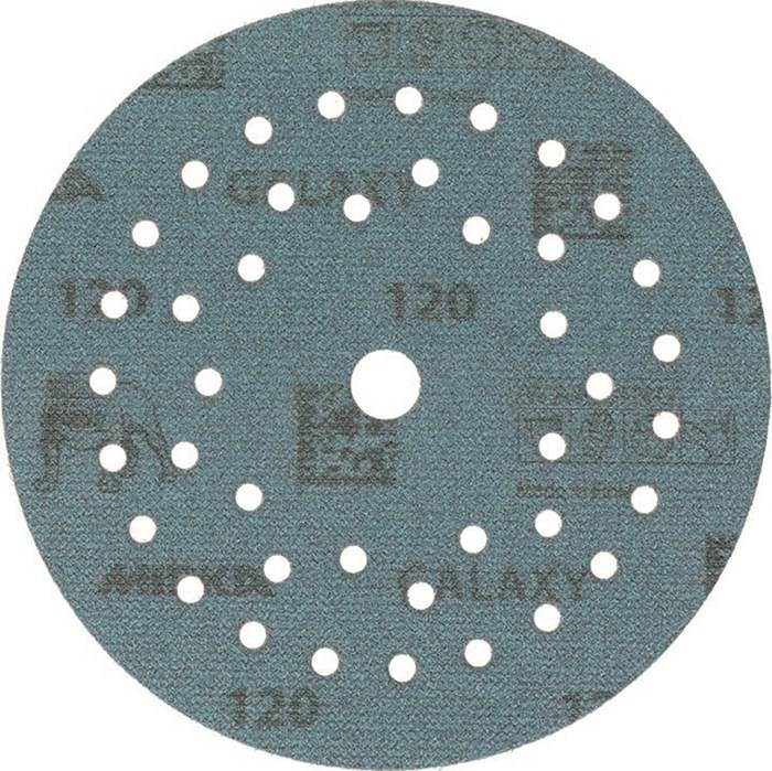 Haftschleifscheibe GALAXY Grip Multifit 125mm K.120 f.HO/Metall/Lack/Ku. 50 Stück