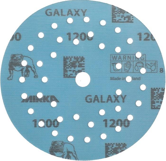Haftschleifscheibe GALAXY Grip Multifit 125mm K.1200 f.HO/Metall/Lack/Ku. 50 Stück