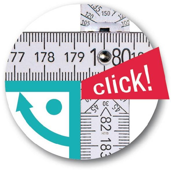 Gliedermaßstab 9072 L.2m B.16mm mm/cm EG III Buche weiß BMI