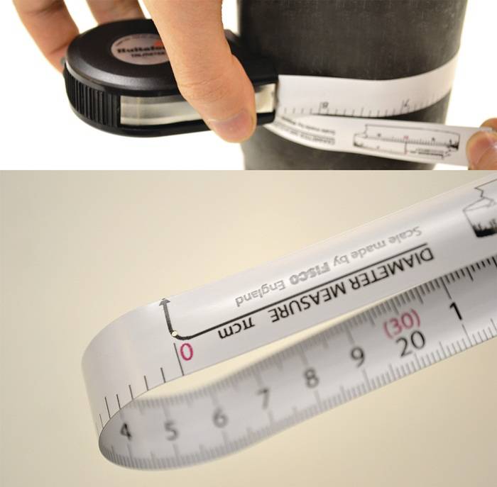 Taschenrollbandmaß Talmeter L.2m B.16mm mm/cm EG II ABS Messlasche HULTAFORS