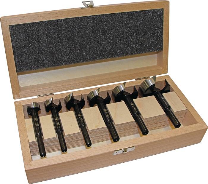 Forstnerbohrersatz BLACK SHARK PRO 6-tlg.D.20,25,30,35,40,50mm FISCH-TOOLS