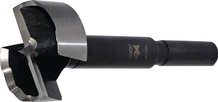 Forstnerbohrer BLACK SHARK PRO D.50mm Gesamt-L.90mm Schaft-D.10mm FISCH-TOOLS