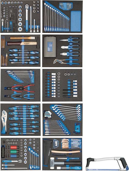 Wkz.wagen WSL-L-TS-308 workster B785xT510xH1045mm 400 kg 7 Schubl.Stahlbl.GEDORE