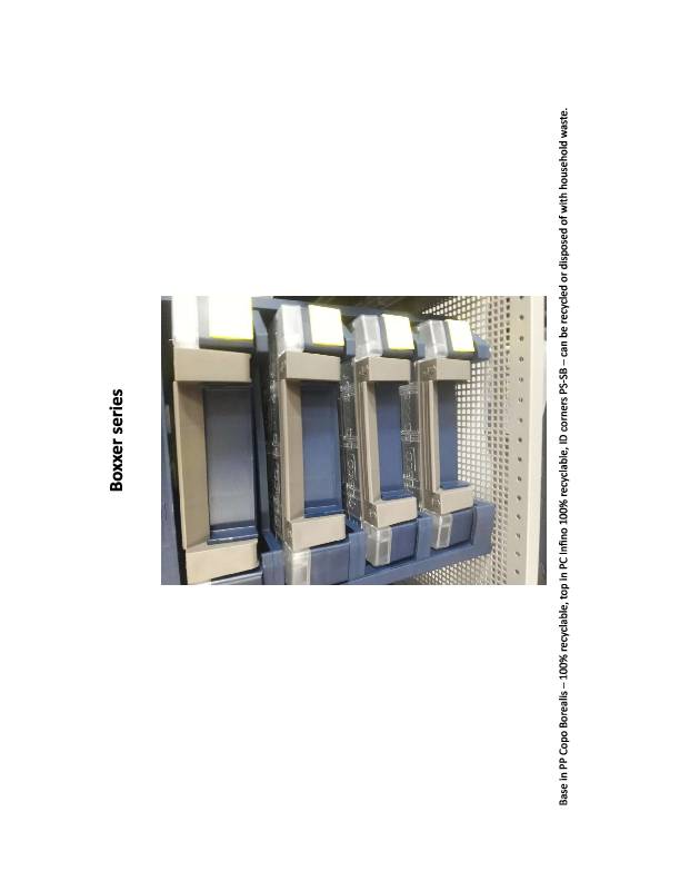 Sortimentskastentresor boxxser B347xT342xH305mm 4 Fächer m.4 Sortimentskästen