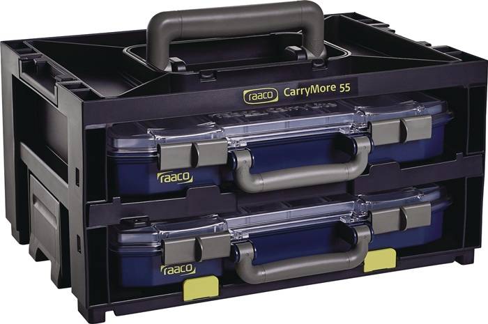 Sortimentskastentresor CarryLite 55 B386xT278xH195mm 16 je Koffer