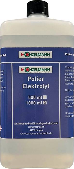 Elektrolyt Polier 1l Flasche CONZELMANN