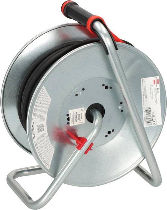 Kabeltrommel Garant S290 50m N05V3V3 3x1,5 mm² 290mm 3 Schutzkon.steckd.