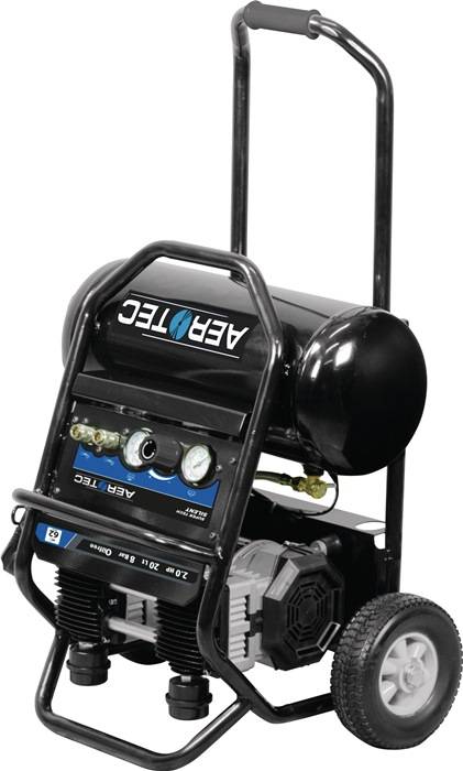 Kompressor Aerotec SUPERTECH Silent 240l/min 8bar 1,5 kW 230 V,50 Hz 20l AEROTEC