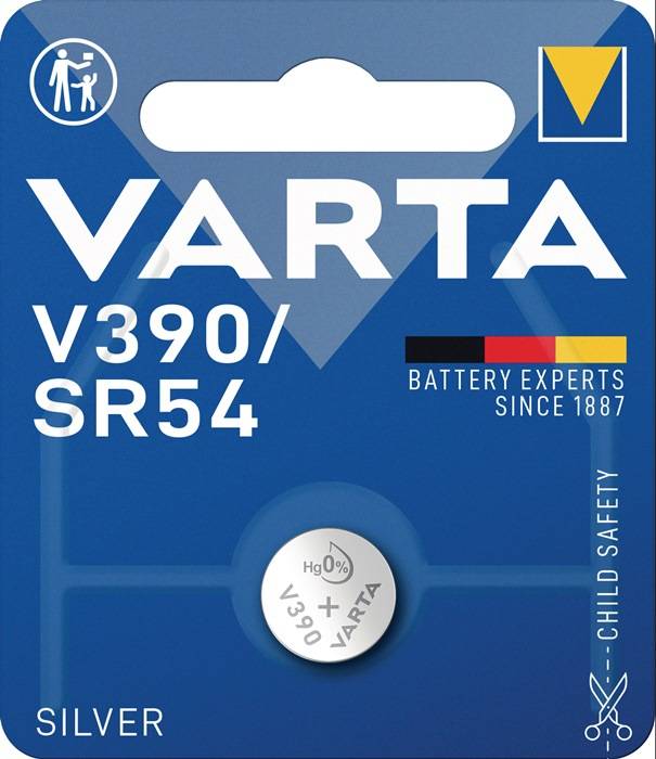 Knopfzelle Electronics 1,55 V 59 mAh SR54 11,6x3,1mm VARTA