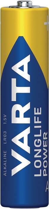 Batterie Longlife Power 1,5 V AAA-AM4-Micro 1240 mAh LR03 4903 4 St./Bl.