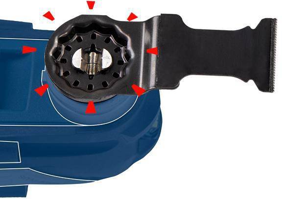 Tauchsägeblatt PRO AII65APIB B.40mm Eintauch-T.65mm 5 St.Starlock BOSCH