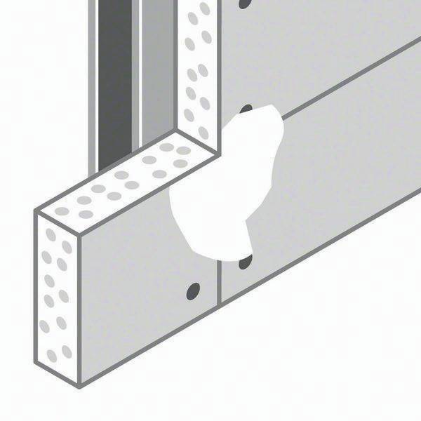 Lochsäge D.68mm m.Lochrandversenker f.Hohlraumdosen BOSCH