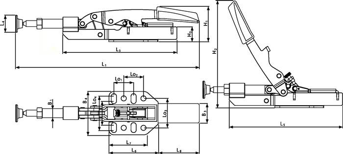 Schubstangenspanner Gr.15 BESSEY