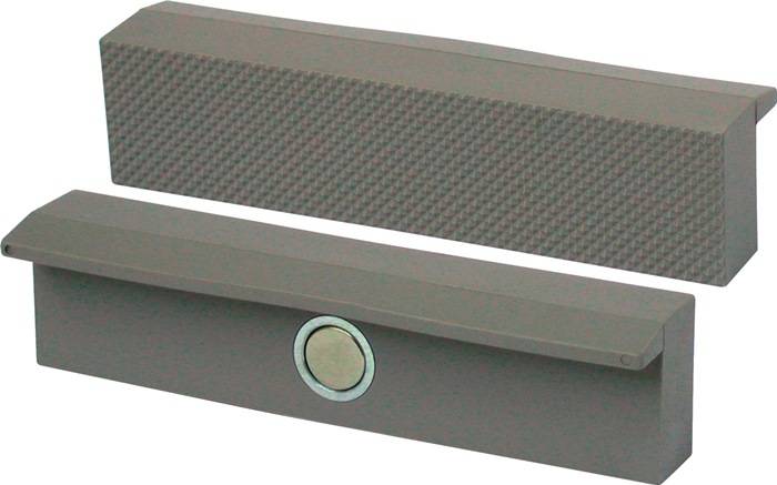 Schraubstockschutzbacke f.Backen-B.120mm m.Riffelung PU BROCKHAUS