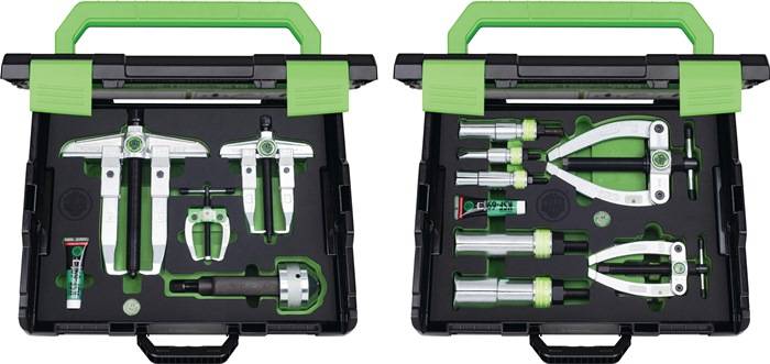 Kugellagerab-/ausziehvorrichtung 24 Spann-W.60-160mm 24-B in 2xL-Boxx KUKKO