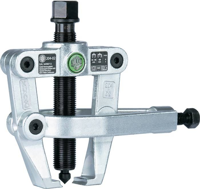 Abziehwerkzeug 204-02 Spann-T.100mm Spann-W.90mm seitliche Spannzwinge KUKKO