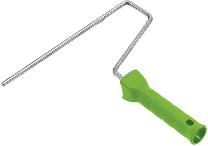 Farbrollerbügel L.290mm f.Walzen 250mm D.8mm verz.Ku.-Griff