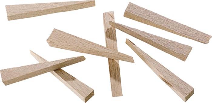 Buchenholzkeile 10x7x55mm 250St./Btl.HUFA