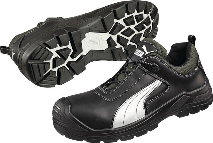 Sicherheitsschuh Cascades Low Gr.44 schwarz/weiß Leder S3 HRO SRC EN20345 PUMA
