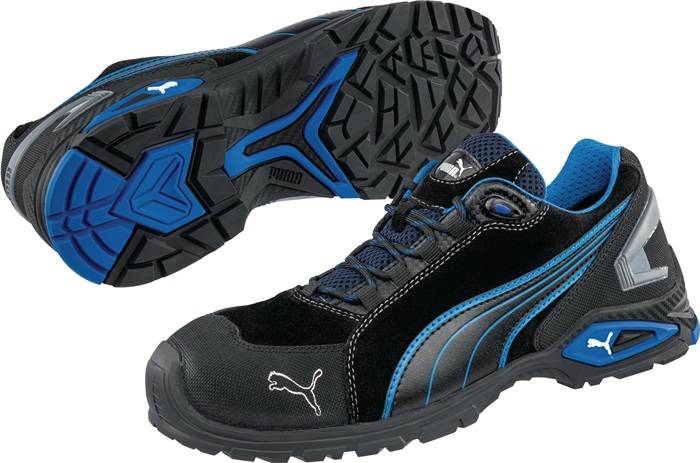 Sicherheitsschuh Rio Black Low Gr.39 schwarz/blau Leder S3 SRC EN20345 PUMA