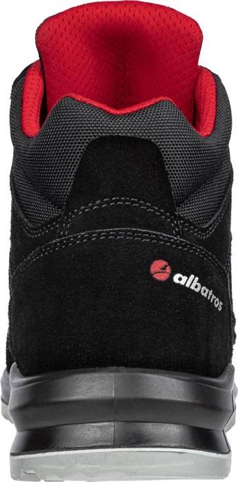 Sicherheitsstiefel CLIFTON MID Gr.41 schwarz/rot S3 EN ISO 20345:2011