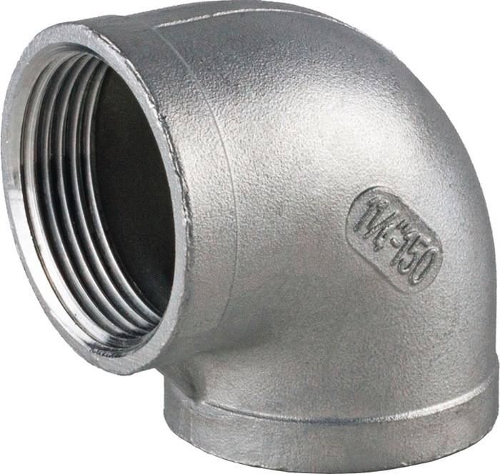 Gewindefitting 90Grad IG NPS 1/2 Zoll 10 Stück