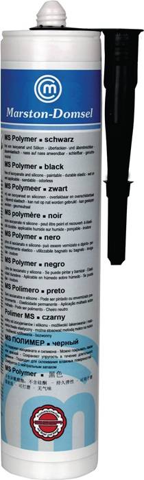 Kleb- u.Dichtstoff MD-MS Polymer schwarz 440g Kartusche MARSTON 20 Kartuschen
