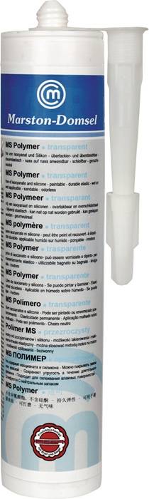 Kleb- u.Dichtstoff MD-MS Polymer transp.300g Kartusche MARSTON 20 Kartuschen