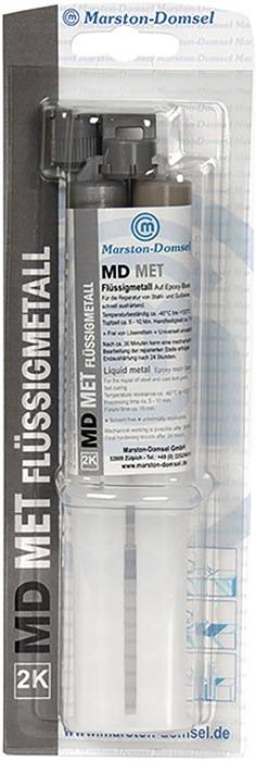 2K-Epoxidflüssigmetall MD MET 35g Doppelspritze MARSTON 8 Stück