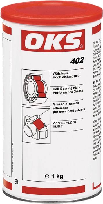 Wälzlager-Hochleistungsfett OKS 402 beige 1kg Dose OKS 10 Dosen