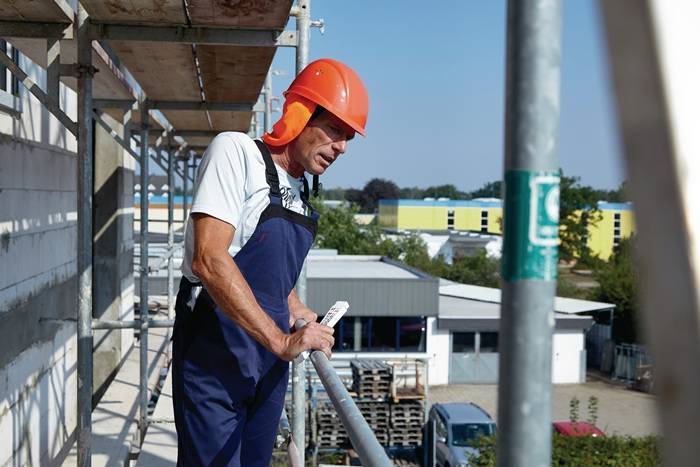 Schutzhelm INAP-Profiler plus UV signalweiß PE EN 397 VOSS