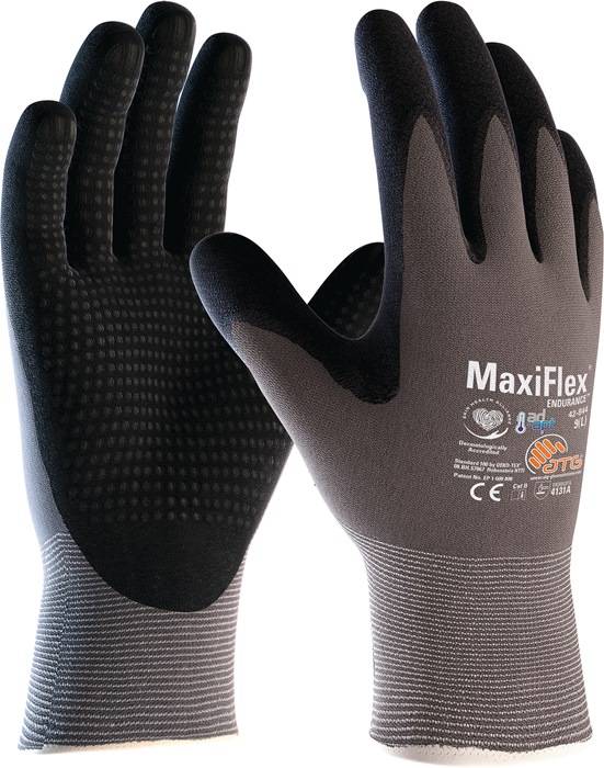 Handschuhe MaxiFlex Endurance with AD-APT 42-844 Gr.10 grau/schwarz