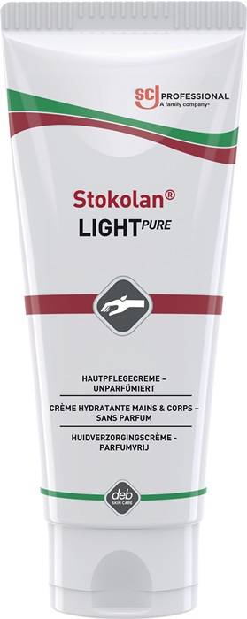 Hautpflegecreme Stokolan® Light PURE 100 ml duft-/farbstofffrei Tube