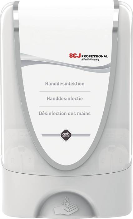 TouchFREE-Spender Deb InstantFOAM H277xB170xT100ca.mm 1l weiß St.
