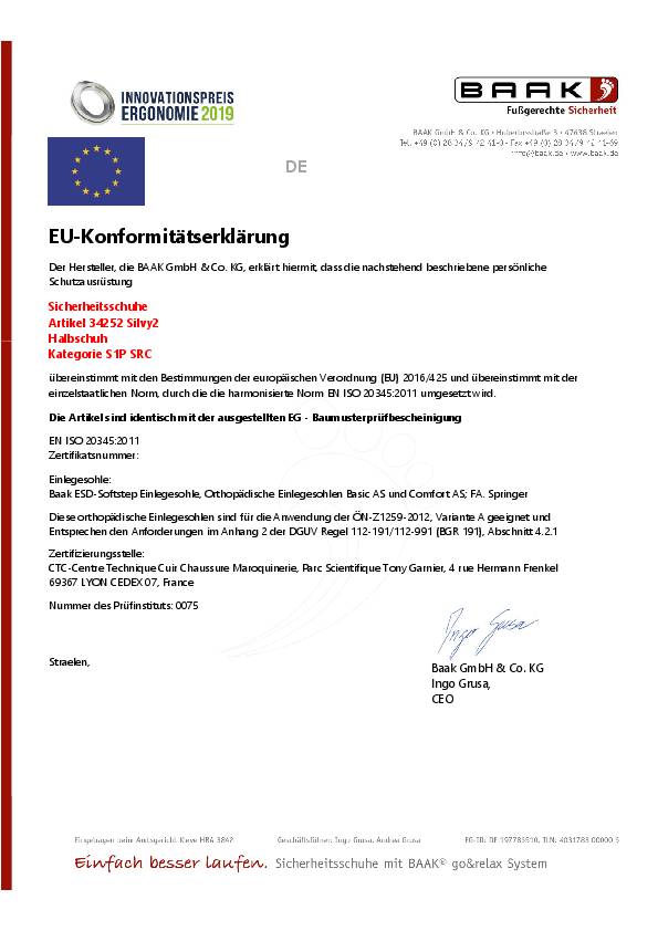 Damensicherheitsschuh Silvy2 Gr.40 schwarz/pink S1P SRC EN20345