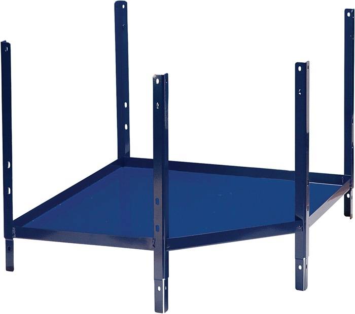 Regalelement LOGS 231 H520xB540xT390mm blau RAL 5022 LOGS