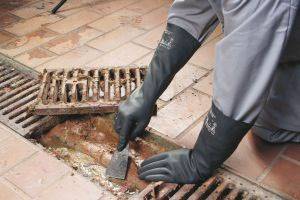 Chemiehandschuh Camapren 726 Gr.10 schwarz EN388/EN374-1 PSA III HONEYWELL