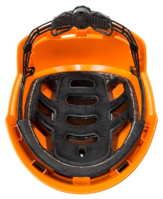 Industriekletterhelm INCEPTOR GRX orange Polycarbonat/Acrylnitril-Butadien-Styr