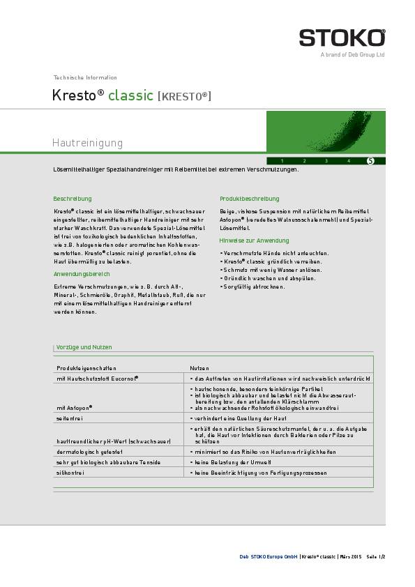 Handreiniger Kresto® Classic 2l Paste Softflasche SC JOHNSON