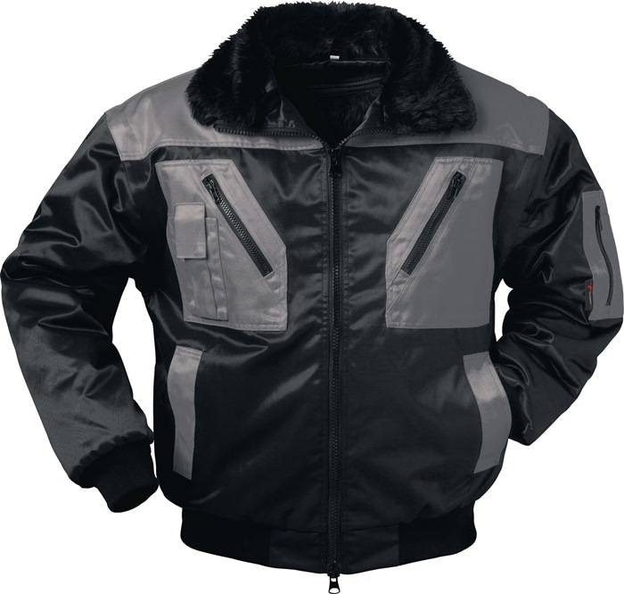 Pilotjacke ASKIM 4-in-1 Gr.XL schwarz/grau NORWAY