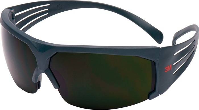 Schweißerbrille SecureFit™SF600 EN 166 PC Bügel grau,Scheibe grün IR 5,0 3M
