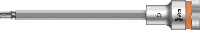 Steckschlüsseleinsatz 8740 C HF 1/2 Zoll SW 5mm L.140mm WERA