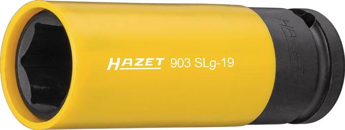 Kraftschraubersteckschlüsseleinsatz 903SLG-19 1/2Zoll 6KT m.Ku.Hülse SW19mm 85mm