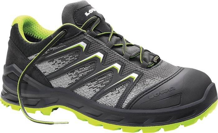 Sicherheitsschuh Larrox Work GTX grey Lo Gr.47 grau/grün S3 CI/HI/HRO/SRC