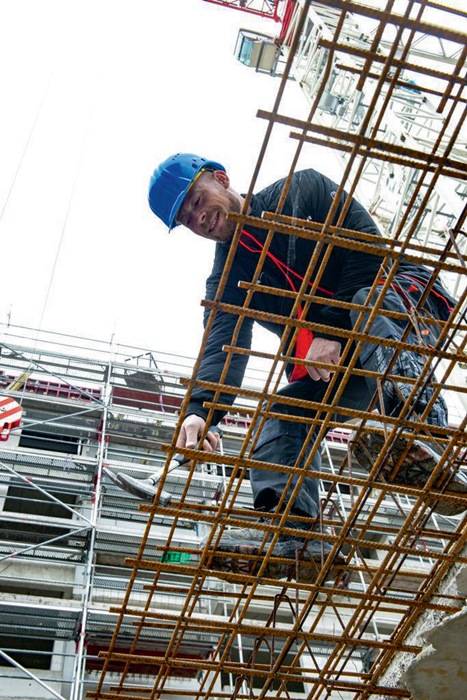 Sicherheitsstiefel Braxton Gr.40 schwarz/rot Leder S3 SRC HRO EN20345 BAAK