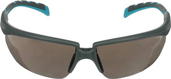 Schutzbrille S2002SGAF-BGR-EU EN 166 EN172 Bügel grau/türkis,Scheibe grau