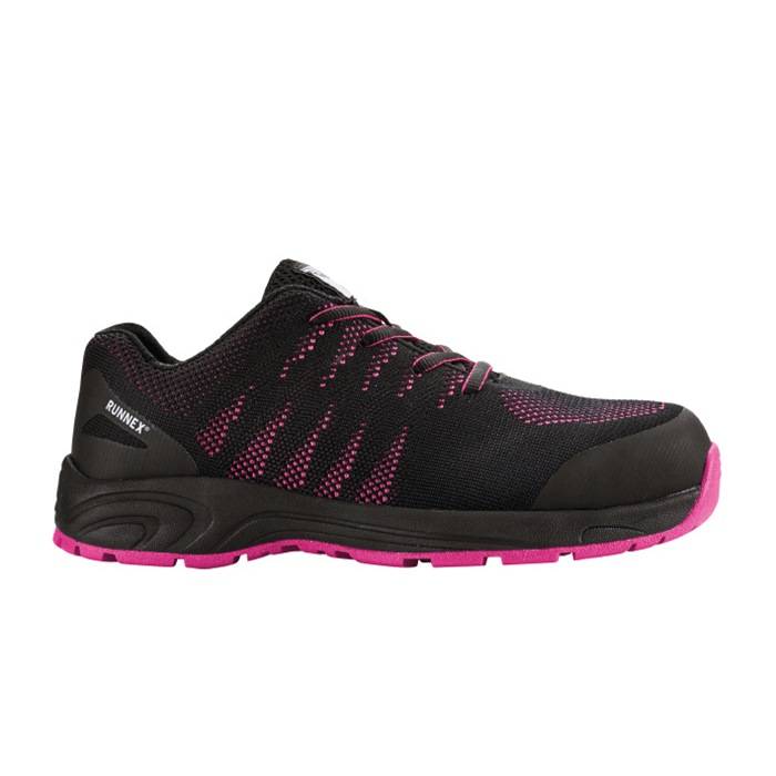 Damensicherheitsschuh GirlStar 5180 Gr.36 schwarz/pink S1P SRC PES RUNNEX